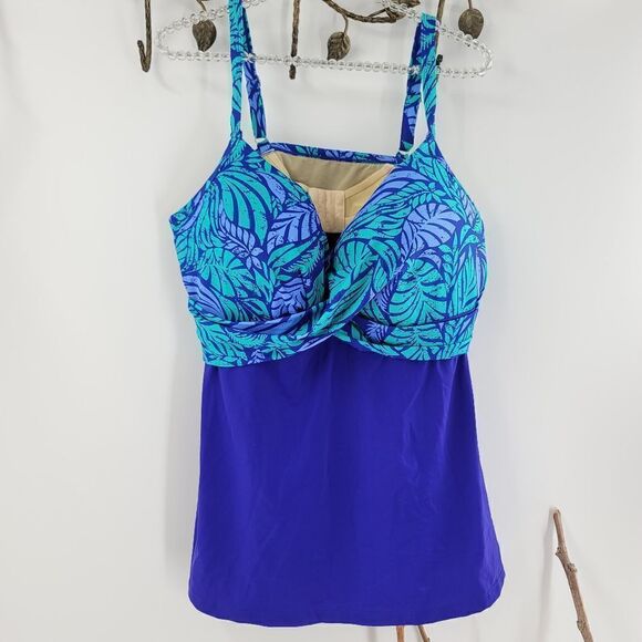 Swimsuits for all padded tankini swim top only - Picture 1 of 7
